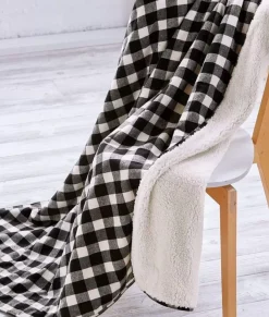 Accessories>Nayked Apparel Everest Sherpa Flannel Blanket