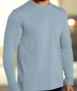 T-Shirts>Nayked Apparel Men'S Big Ridiculously Soft Recycled Lightweight Long Sleeve T-Shirt