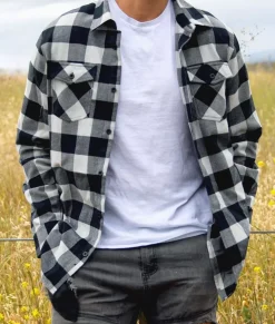 Shirts>Nayked Apparel Men'S Classic Flannel Shirt