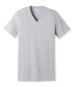 Shirts>Nayked Apparel Men'S Classic Soft Heathered Short Sleeve V-Neck T-Shirt