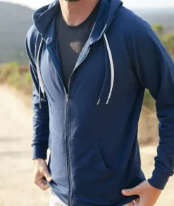 Hoodies & Sweatshirts>Nayked Apparel Men'S French Terry Full-Zip Hoodie