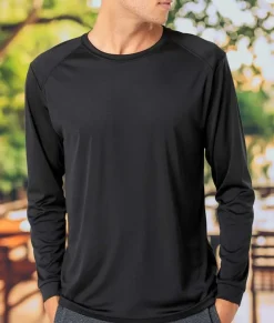 T-Shirts>Nayked Apparel Men'S Long Islander Performance Upf Long Sleeve T-Shirt