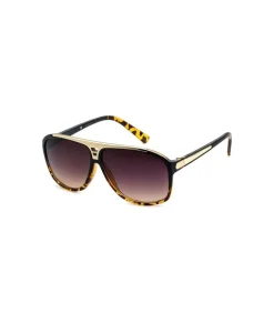 Accessories>Nayked Apparel Men'S Metal Flat-Top Aviator Sunglasses, Lifetime Guarantee