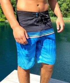 Swim>Nayked Apparel Men'S Palm Tree Board Short/Discontinued