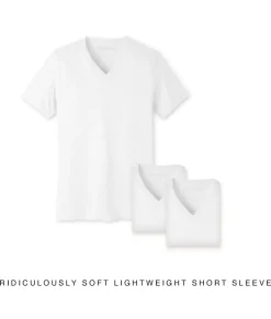 T-Shirts>Nayked Apparel Men'S 3Pk Ridiculously Soft Lightweight V-Neck T-Shirt