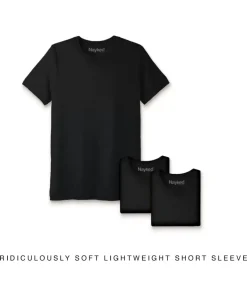 T-Shirt Packs>Nayked Apparel Men'S 3Pk Ridiculously Soft Lightweight Crew Neck T-Shirt