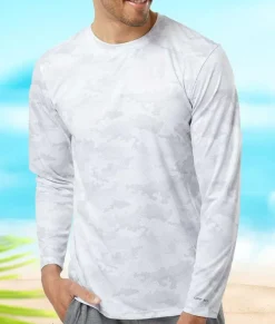 Shirts>Nayked Apparel Men'S Pompano Performance Upf Camo Long Sleeve T-Shirt