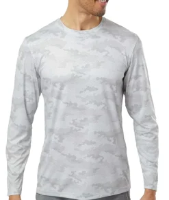 Shirts>Nayked Apparel Men'S Pompano Performance Upf Camo Long Sleeve T-Shirt