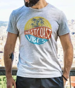 T-Shirts>Nayked Apparel Men'S Ridiculously Soft 100% Cotton Graphic Tee | West Coast Vibes