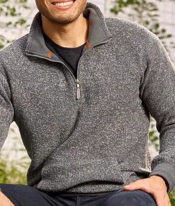 Shirts>Nayked Apparel Men'S Ridiculously Soft Aspen Brushed Fleece 1/4 Zip