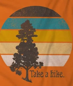 Shirts>Nayked Apparel Men'S Ridiculously Soft Big Graphic T-Shirt | Take A Hike