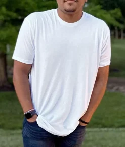 T-Shirts>Nayked Apparel Men'S Ridiculously Soft Big Lightweight Crew Neck T-Shirt