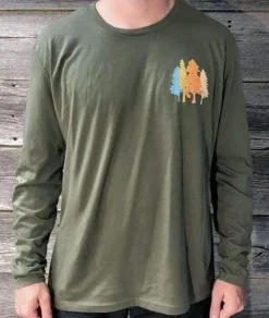 Shirts>Nayked Apparel Men'S Ridiculously Soft Cotton Long Sleeve Graphic Tee | Take A Hike
