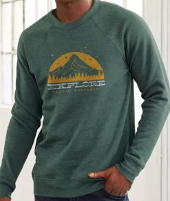 Shirts>Nayked Apparel Men'S Ridiculously Soft Fleece Pullover Graphic Sweatshirt | Explore