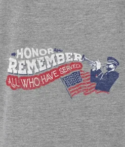 T-Shirts>Nayked Apparel Men'S Ridiculously Soft Lightweight Long Sleeve Graphic Crew Shirt | Honor And Remember