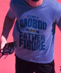 T-Shirts>Nayked Apparel Men'S Ridiculously Soft Lightweight Graphic Tee | Father Figure