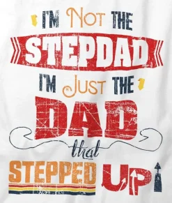 T-Shirts>Nayked Apparel Men'S Ridiculously Soft Lightweight Graphic Tee | The Dad That Stepped Up
