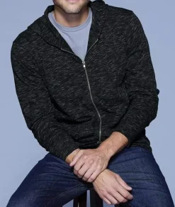 Shirts>Nayked Apparel Men'S Ridiculously Soft Lightweight Full-Zip Hoodie