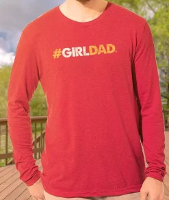 Shirts>Nayked Apparel Men'S Ridiculously Soft Lightweight Long Sleeve Graphic Tee | #Girldad