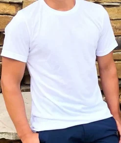 Shirts>Nayked Apparel Men'S Ridiculously Soft Lightweight Crew Neck T-Shirt | Classic