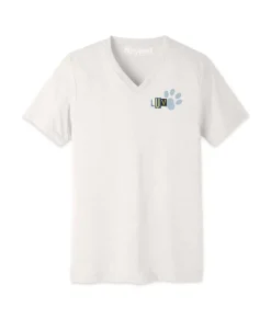 Shirts>Nayked Apparel Men'S Ridiculously Soft Lightweight V-Neck Graphic Tee | Luv Paw Print