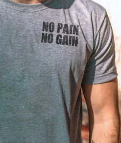 T-Shirts>Nayked Apparel Men'S Ridiculously Soft Lightweight Graphic Tee | No Pain No Gain