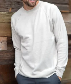 Shirts>Nayked Apparel Men'S Ridiculously Soft Midweight Raglan Pullover