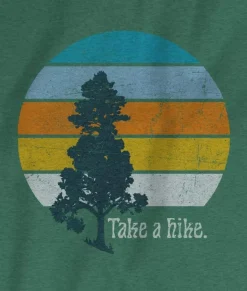 Shirts>Nayked Apparel Men'S Ridiculously Soft Midweight Raglan Hooded Graphic Sweatshirt | Take A Hike