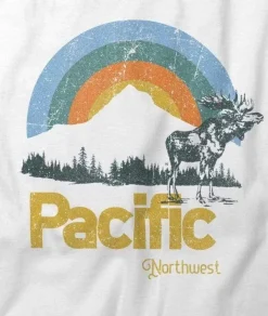T-Shirts>Nayked Apparel Men'S Ridiculously Soft Midweight Graphic Tee | Pacific Northwest