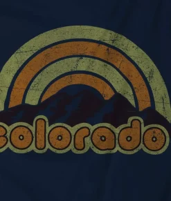 T-Shirts>Nayked Apparel Men'S Ridiculously Soft Midweight Graphic Tee | Colorado