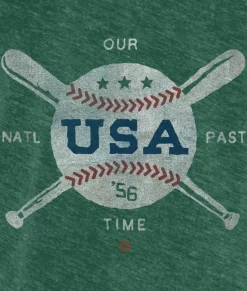 Shirts>Nayked Apparel Men'S Ridiculously Soft Midweight Raglan Hooded Sweatshirt | Vintage Baseball Graphic