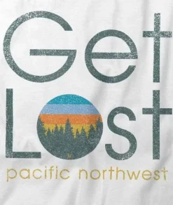 Shirts>Nayked Apparel Men'S Ridiculously Soft Midweight Graphic Tee | Get Lost