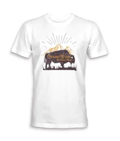 Shirts>Nayked Apparel Men'S Ridiculously Soft Midweight Graphic Tee | Grand Teton National Park