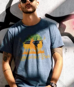 Shirts>Nayked Apparel Men'S Ridiculously Soft Midweight Graphic Tee | Yellowstone Park