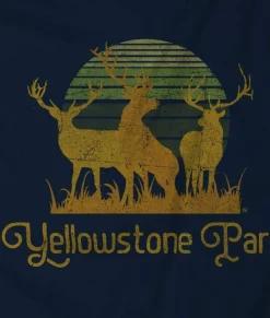Shirts>Nayked Apparel Men'S Ridiculously Soft Midweight Graphic Tee | Yellowstone Park