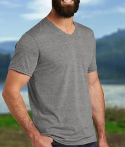 T-Shirts>Nayked Apparel Men'S Ridiculously Soft Recycled Lightweight V-Neck T-Shirt