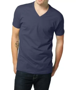 T-Shirts>Nayked Apparel Men'S Ridiculously Soft Short Sleeve V-Neck 100% Cotton Shirt | Discontinued Colors