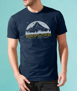 Shirts>Nayked Apparel Men'S Ridiculously Soft Sueded Graphic Tee | Explore