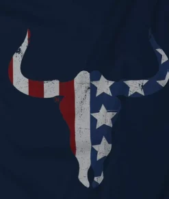 Shirts>Nayked Apparel Men'S Ridiculously Soft Sueded Graphic Tee | Bull