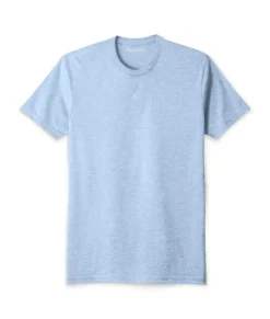 Shirts>Nayked Apparel Men'S Ridiculously Soft Sueded Snow Heathered T-Shirt