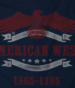 Shirts>Nayked Apparel Men'S Ridiculously Soft Sueded Graphic Tee | American West