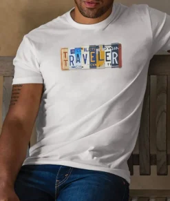 Shirts>Nayked Apparel Men'S Ridiculously Soft Sueded Graphic Tee | Traveler