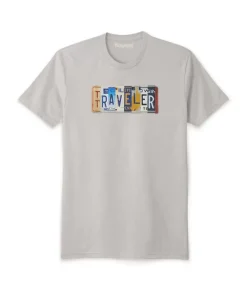 Shirts>Nayked Apparel Men'S Ridiculously Soft Sueded Graphic Tee | Traveler