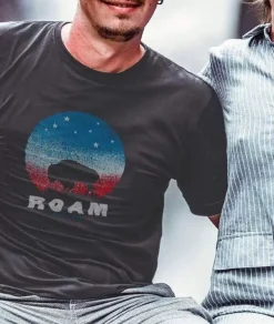 T-Shirts>Nayked Apparel Men'S Ridiculously Soft Sueded Graphic Tee | Roam