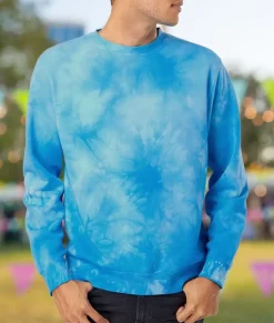 Hoodies & Sweatshirts>Nayked Apparel Men'S Ridiculously Soft Tie-Dyed Pullover Sweatshirt