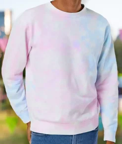 Shirts>Nayked Apparel Men'S Ridiculously Soft Tie-Dyed Pullover Sweatshirt