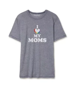 T-Shirts>Nayked Apparel Men'S Ridiculously Soft Vintage Graphic T-Shirt | I Love My Moms