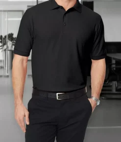 Polos>Nayked Apparel Men'S Soft Big Pique Polo Shirt