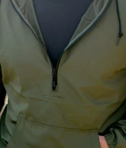 Outerwear>Nayked Apparel Men'S Soft Lightweight Half-Zip Pullover Windbreaker Anorak