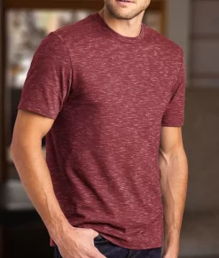 T-Shirts>Nayked Apparel Men'S Soft Lightweight Marled Crew Neck T-Shirt